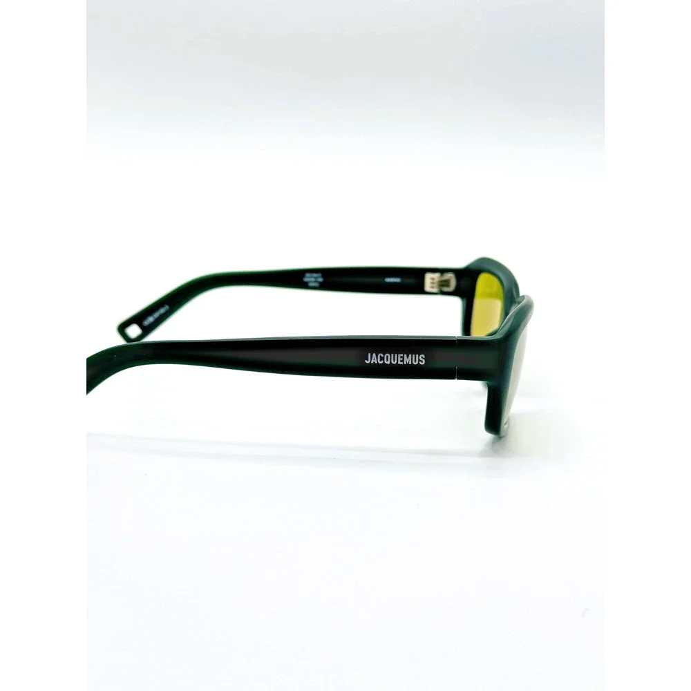 Jacquemus Sunglasses MARINO JAC64 C2 Matte Green Frame Green Lens 55-20-135 New